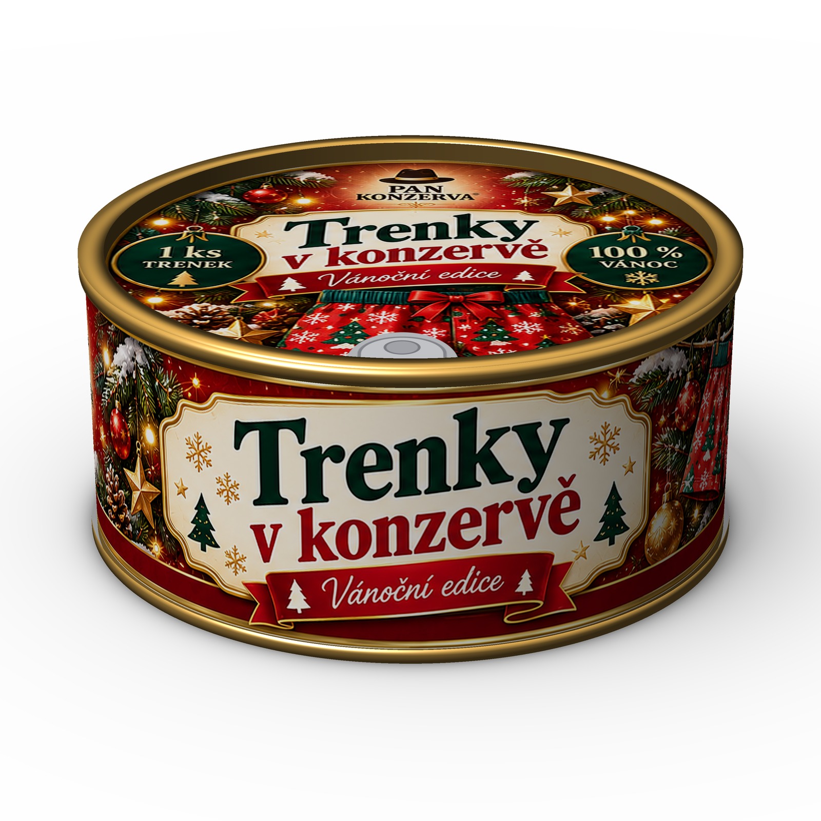 Trenky v konzervě - vánoční verze