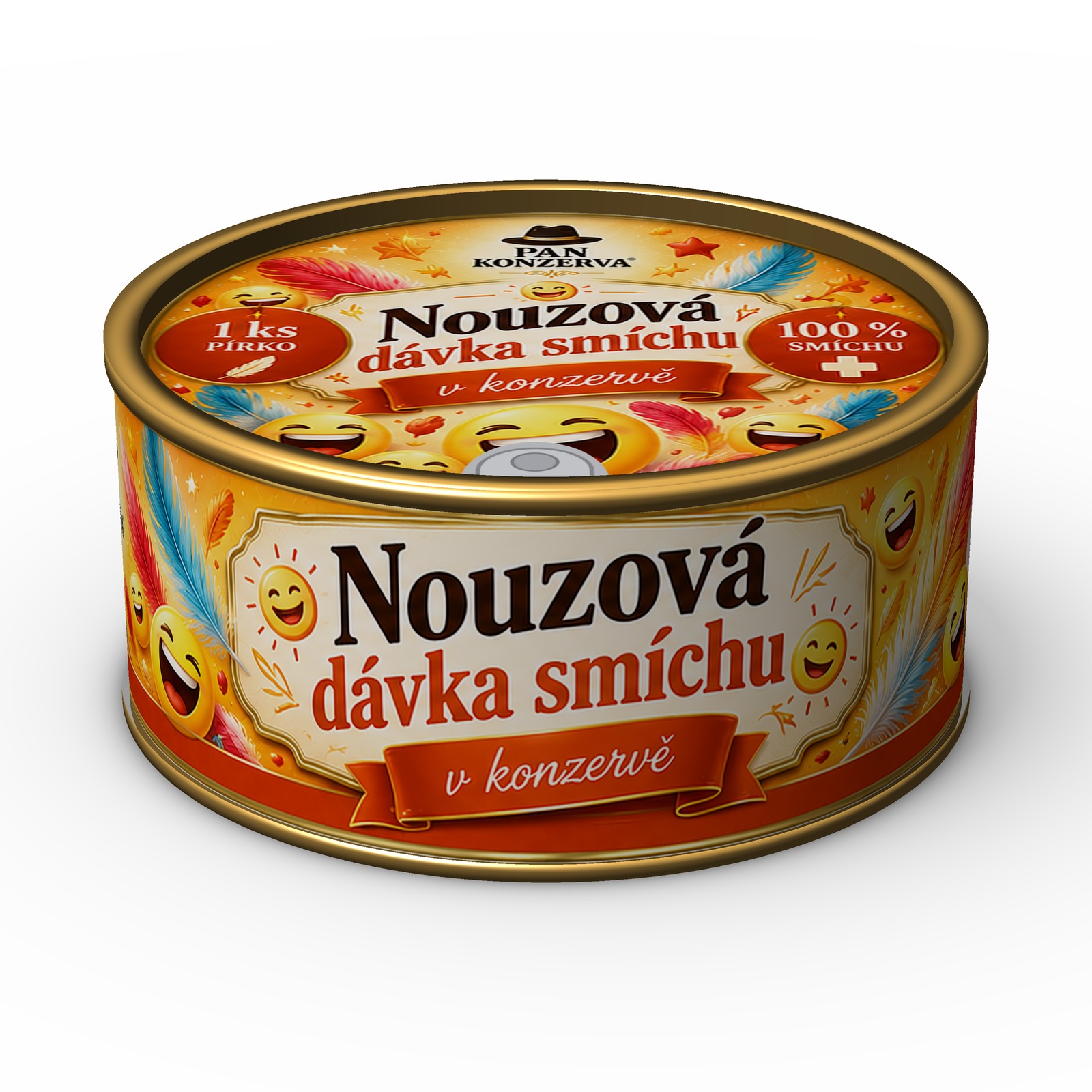 Nouzová dávka smíchu v konzervě