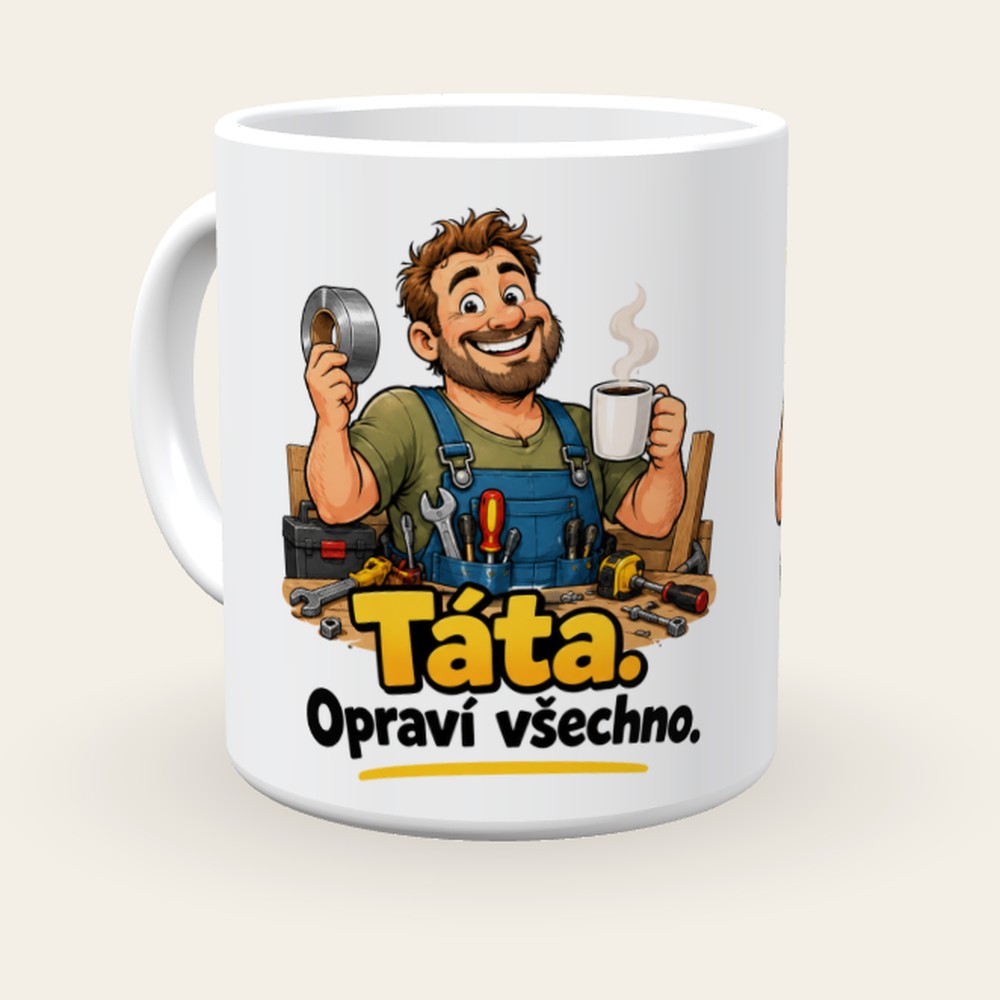 Vtipný hrnek pro tátu