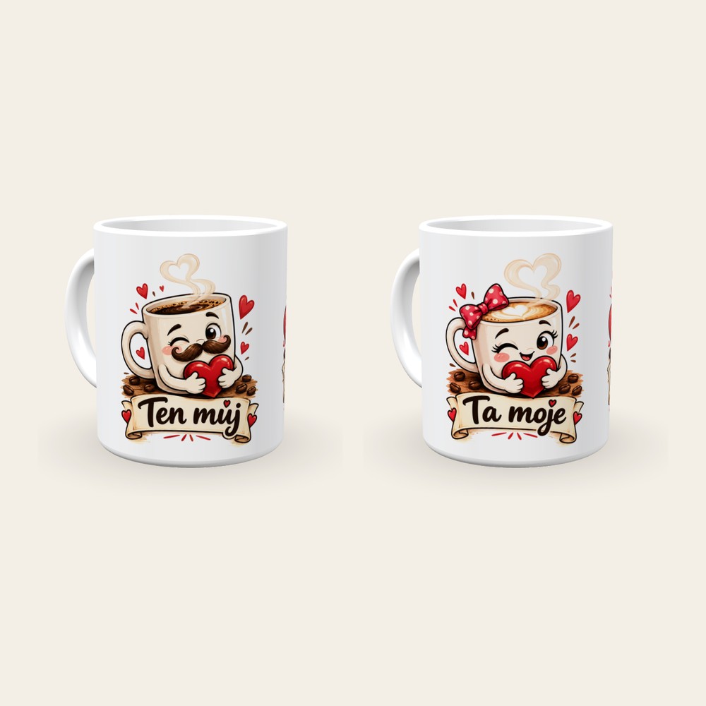 Hrnky Ten můj a Ta moje