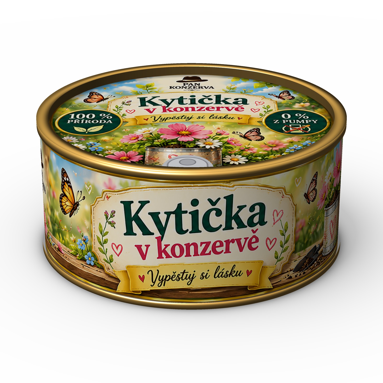 Kytička v konzervě