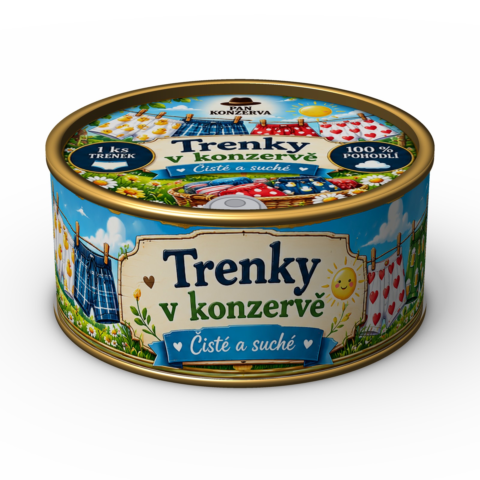 Trenky v konzervě